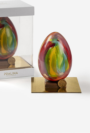 Colour Burst Chocolate Egg