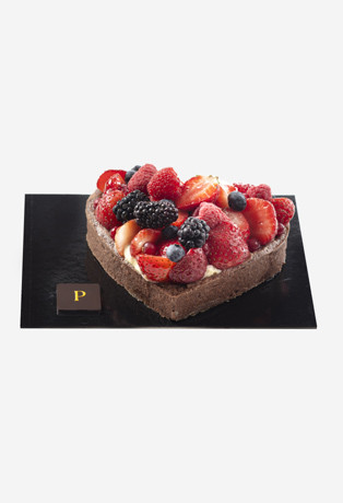 Valentine's Fruit Tart