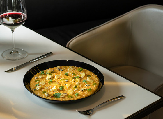 Pumpkin Risotto - the protagonist of the New Menu
