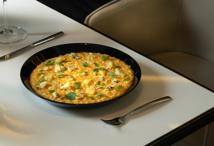 Pumpkin Risotto - the protagonist of the New Menu