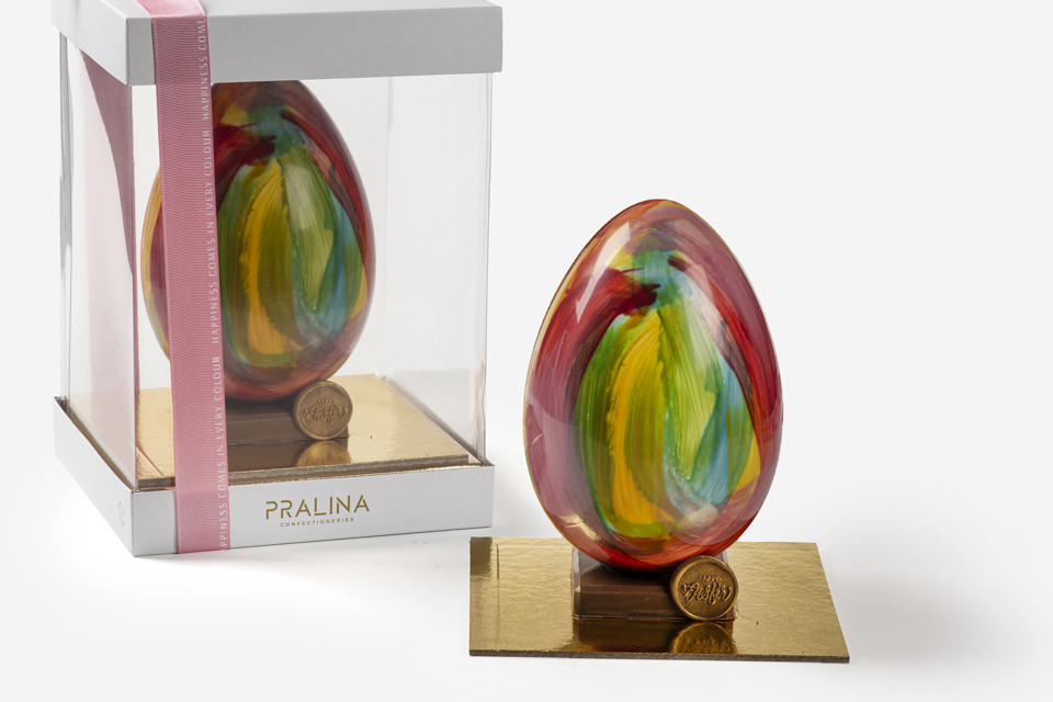 Colour Burst Chocolate Egg