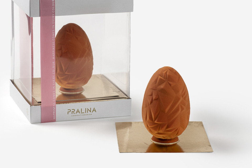 Vibrant Chocolate Egg