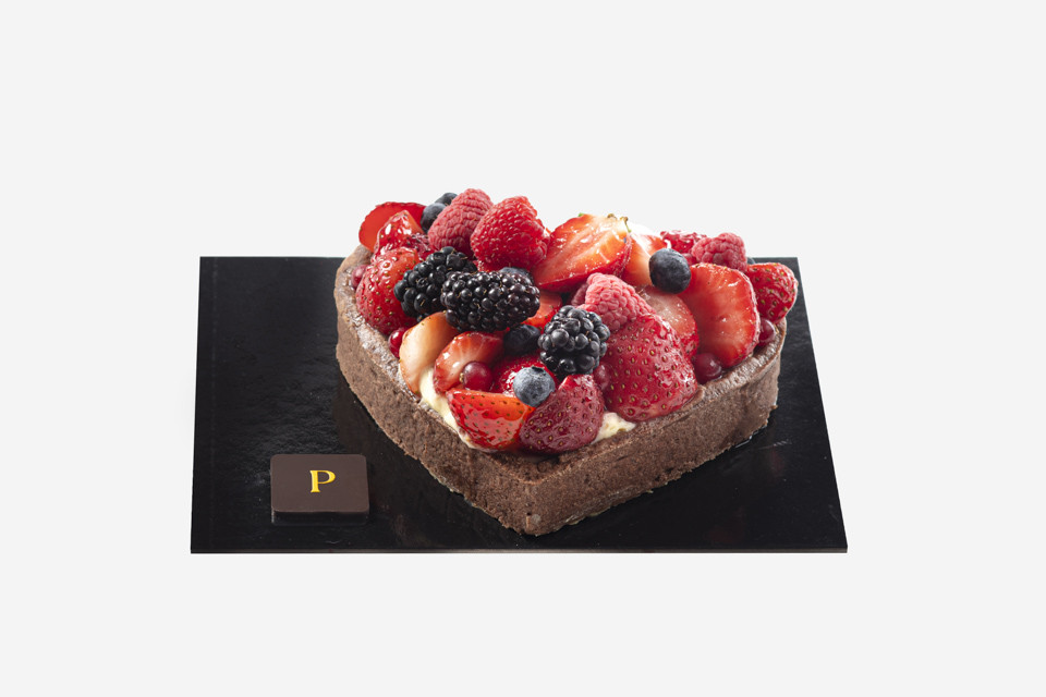 Valentine's Fruit Tart